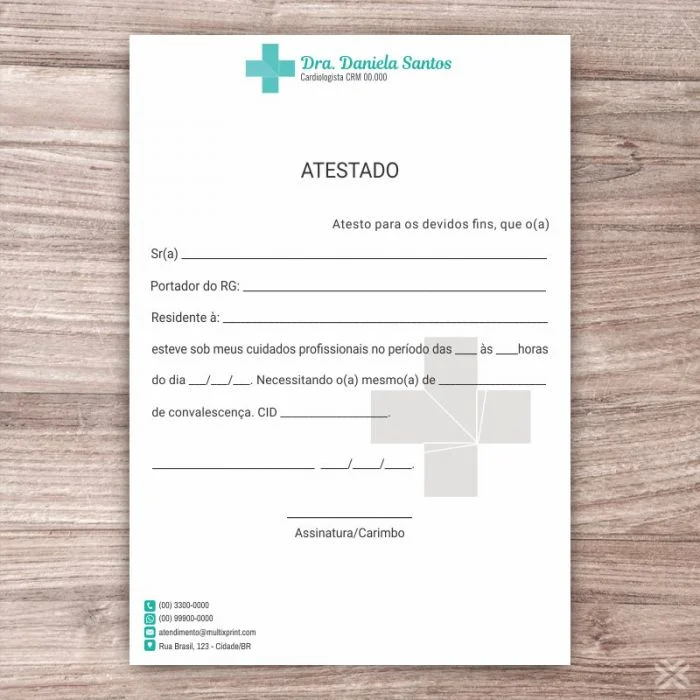 comprar atestado medico