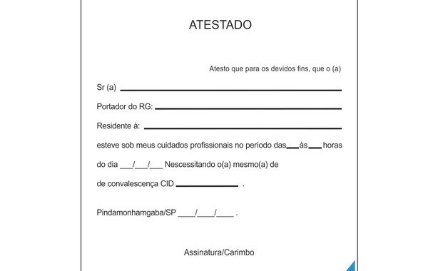 comprar atestado medico